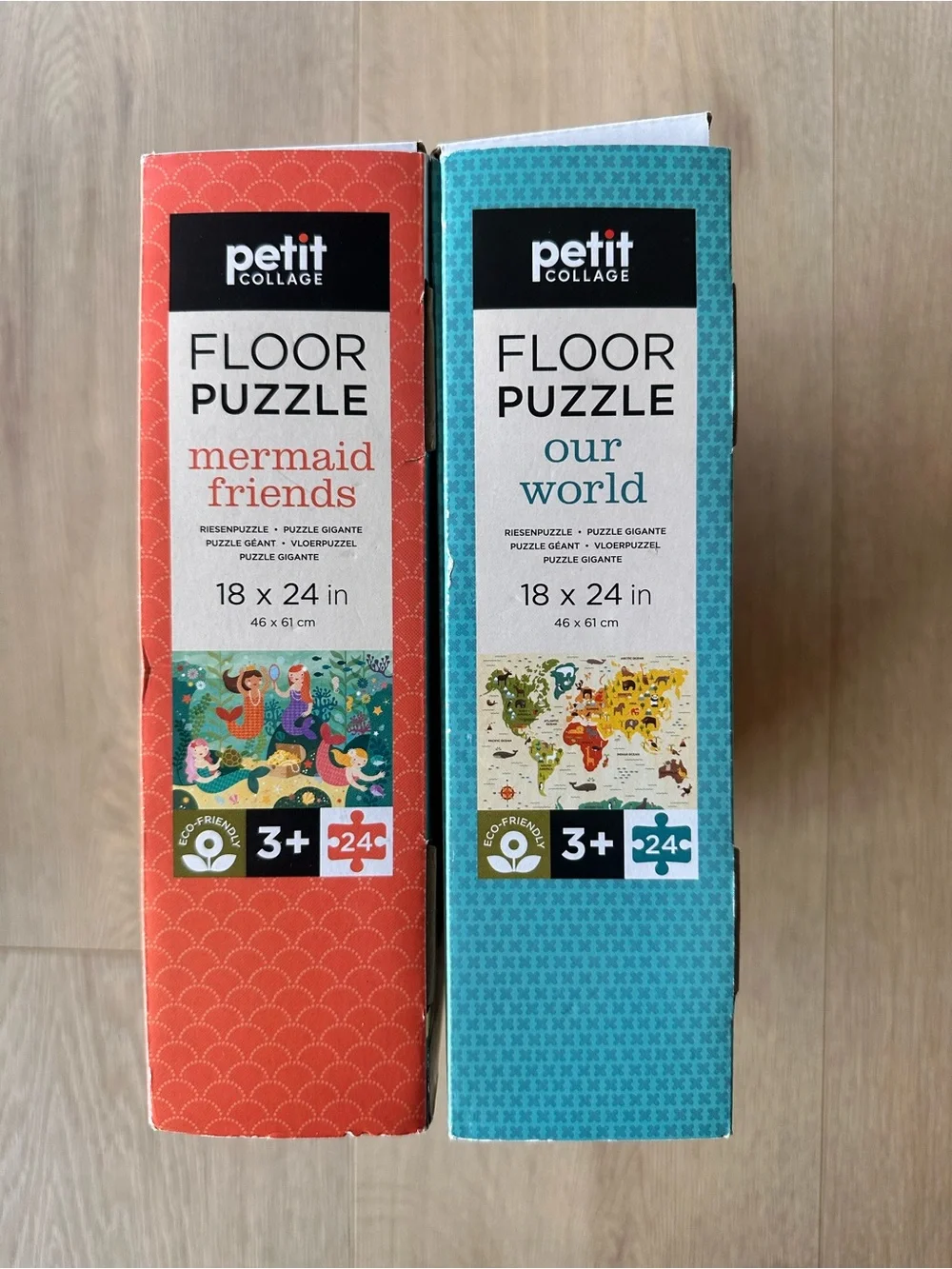 Petit Collage Kids Floor Puzzle - Mermaid Friends / Our World